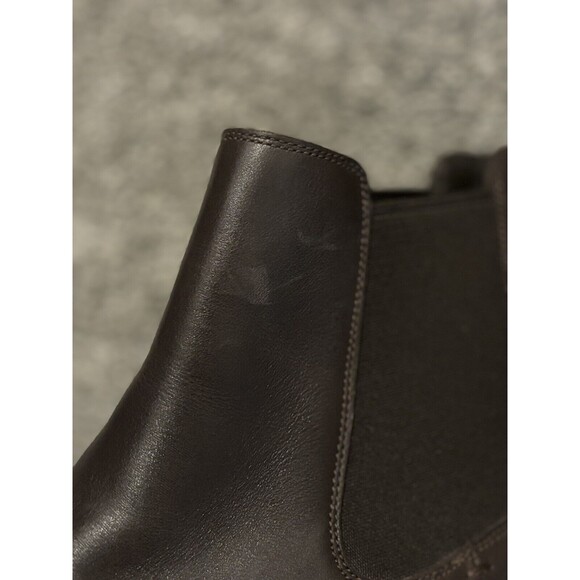 Cole Haan Men's 11.5 Hawthorne Chelsea Boot Dark Chocolate Leather C38727 - Picture 8 of 11